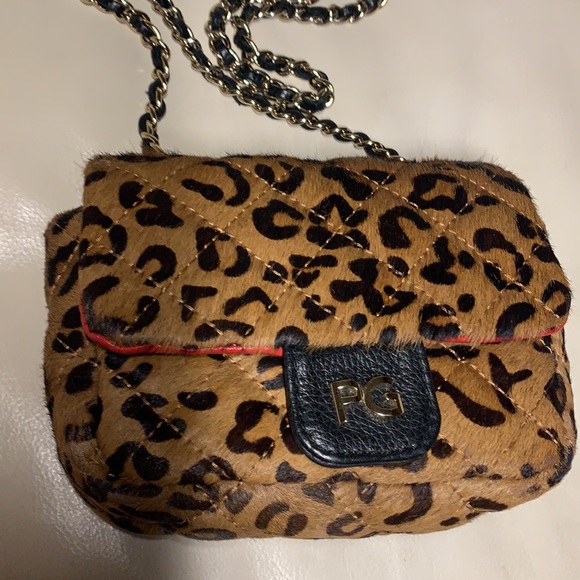 Purification Garcia Quilted Animal Print Leather Hand Bag - Picture 4 of 6
